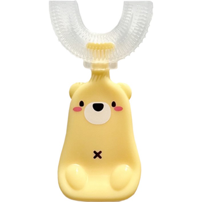 나와아기 U자형 실리콘 영유아칫솔