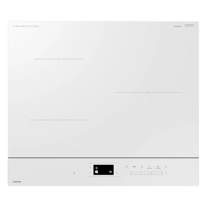 삼성전자 Bespoke AI 인덕션 3구 글램화이트 방문설치