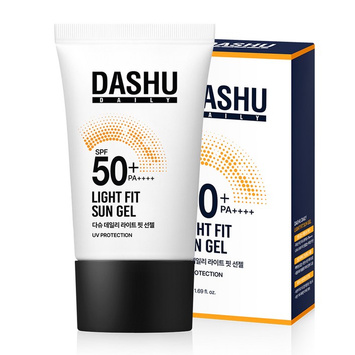 다슈 데일리 라이트 핏 선젤 SPF50+ PA++++, 50ml, 1개