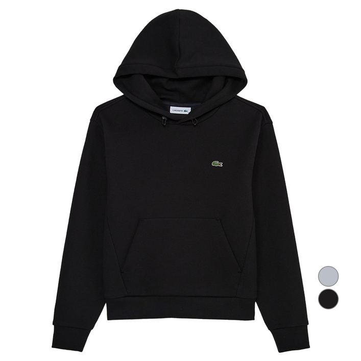 라코스테 여성용 테크니컬 후드 스웻 SF609E55N