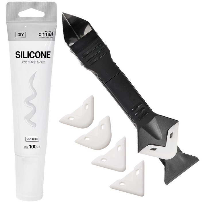 코멧 보수용 실리콘  스크래퍼 세트, 1세트