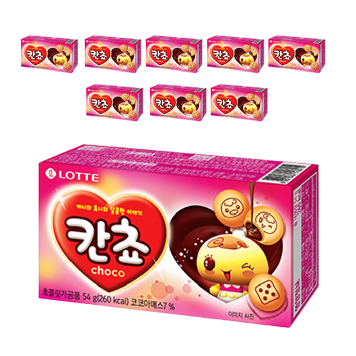 롯데웰푸드 칸쵸 초코맛 롯데웰푸드 칸쵸 초코맛
