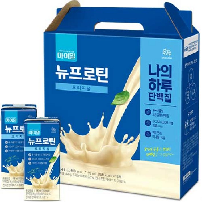 마이밀 마시는 뉴프로틴, 190ml, 1박스