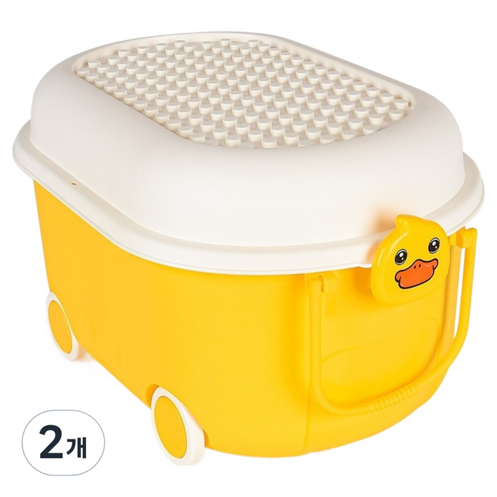 ing 다기능 귀요미 리빙박스, 오리, 2개