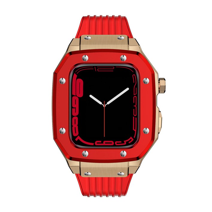 모란카노 애플워치 일체형 아머 스트랩 케이스 세트 44 / 45 mm