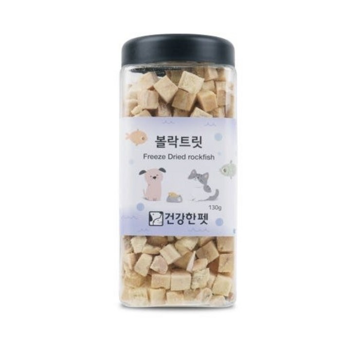 건강한펫 동결건조 볼락 130g x 2