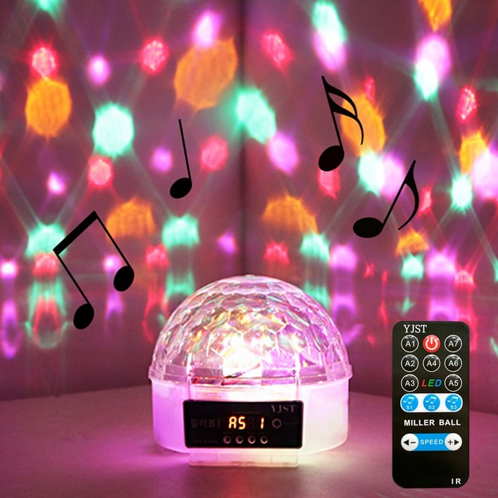 YJST 노래방 미러볼1 노래방조명 업소용 가정용 이벤트 조명, 업소용타입, 1개