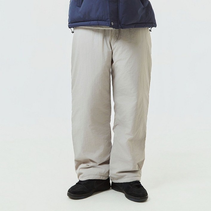 씨티라이프카멜 남녀공용 겨울 방한 와이드 패딩바지