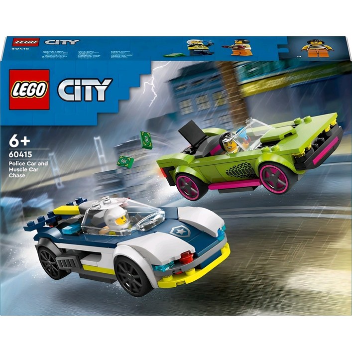 레고 시티 60415 경찰차와 머슬카 추격전