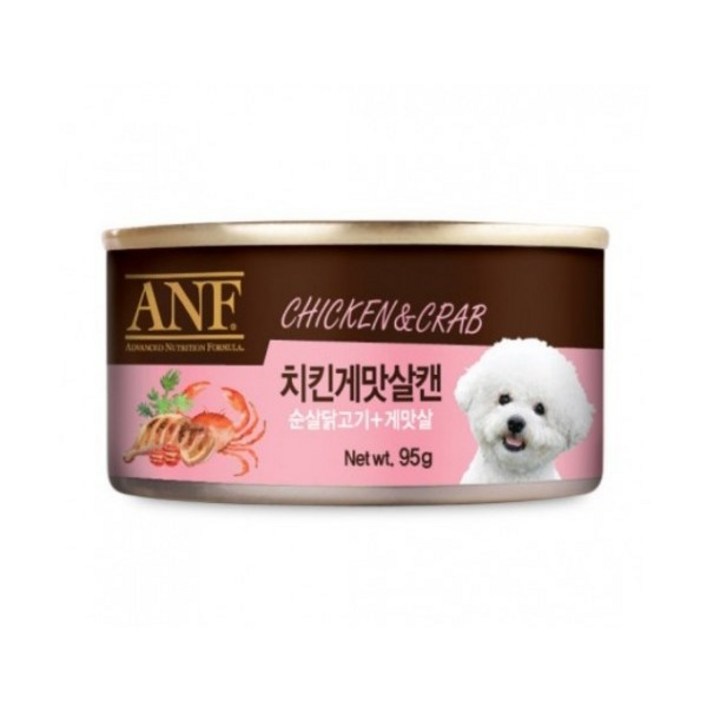 에이엔에프 강아지 간식캔