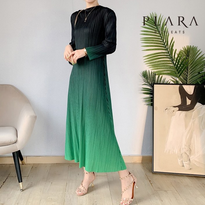 플라라 88까지그라데이션플리츠원피스PK2SOP044C