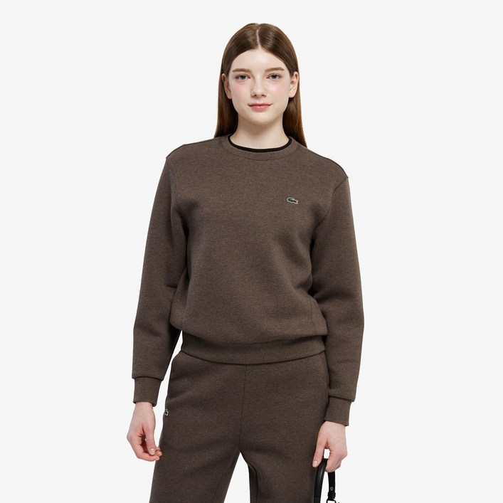 라코스테 여성 테크니컬 크루넥 스웨트셔츠 SF615E55N SKB