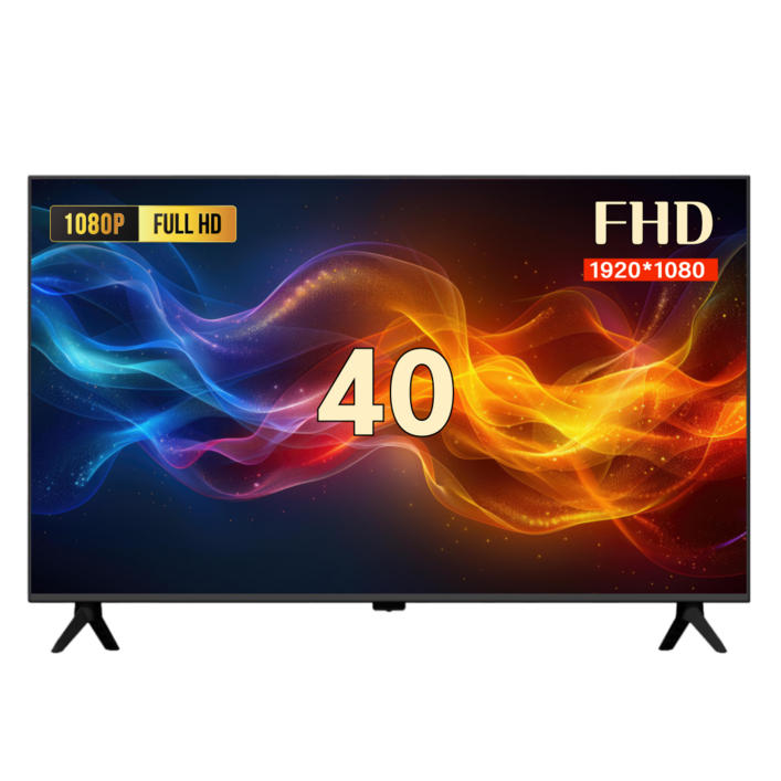 에어리브 40인치 FHD TV VA패널 XP40F, XP40F, 고객직접설치, 스탠드형, 101cm(40인치)