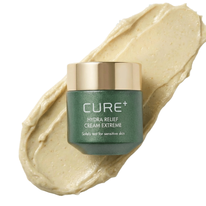 김정문알로에 큐어 하이드라 릴리프 고보습 크림 4X 익스트림, 50g, 3개