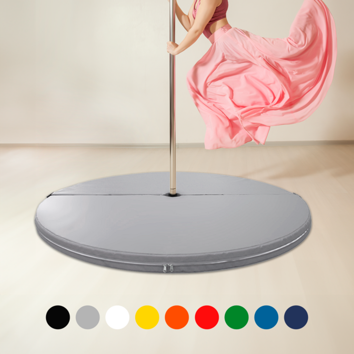 EDTC 국내생산 두께 10cm 폴댄스 추락 방지 매트, 옐로우, 1개