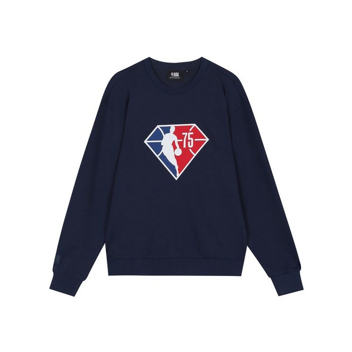 NBA NBA 75주년 빅로고 맨투맨 N221TS142P 부천점 NBA NBA 75주년 빅로고 맨투맨 N221TS142P 부천점