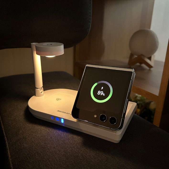 파인큐브 3IN1 다중 무선충전기 애플워치 삼성워치  F5