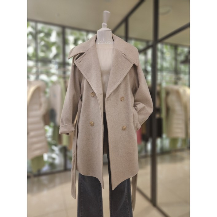[듀엘] DEWE 와이드카라 반코트 L244PSH504NC일산