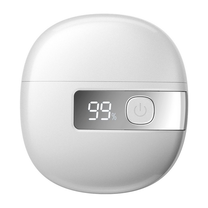 LOMESO 휴대용 전기면도기 미니 전동면도기 IPX7 방수형 남자 수염 충전식 무선 남성 여행용, 실버