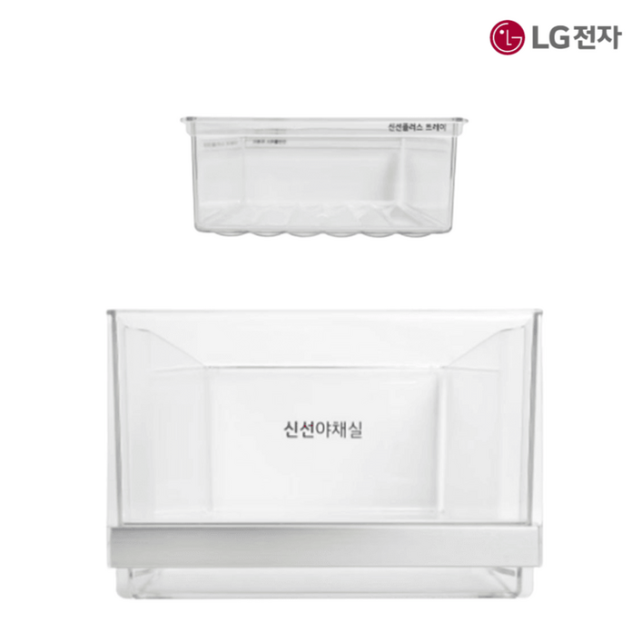LG 정품 M873SKV572.AKOR M873GBB572.AKOR 냉장고 신선야채실 바구니 + 신선플러스 트레이 세트