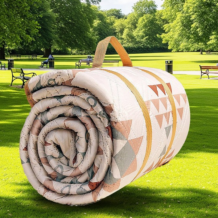 디심플 두꺼운 대형 방수 돗자리 캠핑 매트, 혼합색상