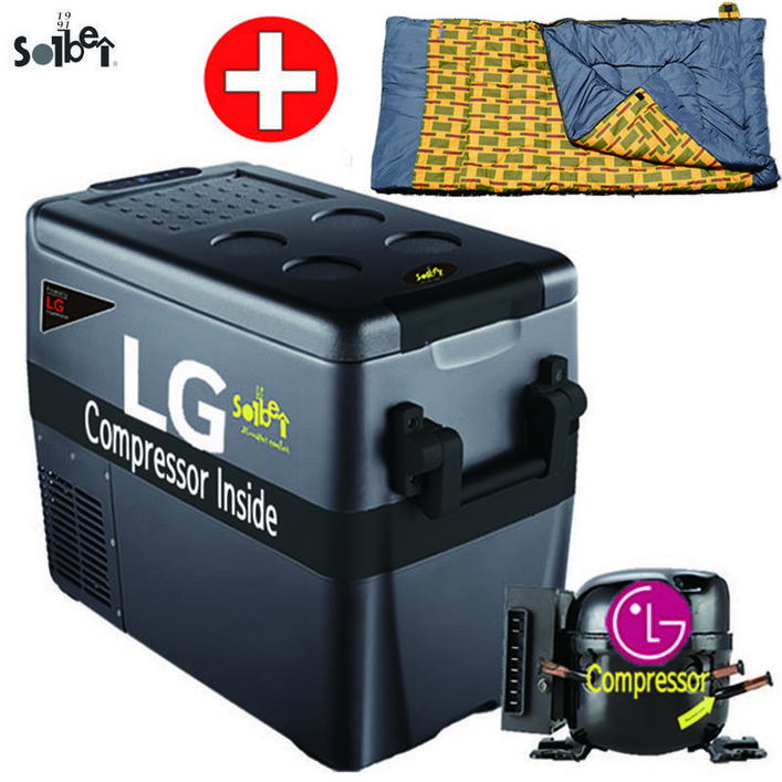 당일발송 34주년기념 선물증정 폭이 가장 좁은 몬스터 블랙 뉴 차량용 캠핑용 차박용 낚시용 화물차 냉장고 냉동고, 블랙 뉴 LG콤프레셔 40L선물O