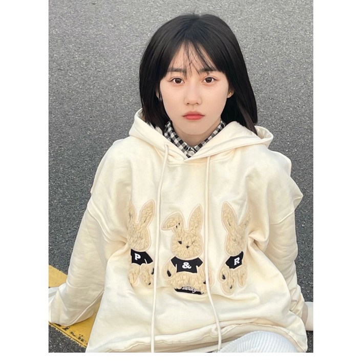 오버핏 기모 맨투맨 겨울 가을 루즈핏 라운드 레터링 도톰 제이플로우