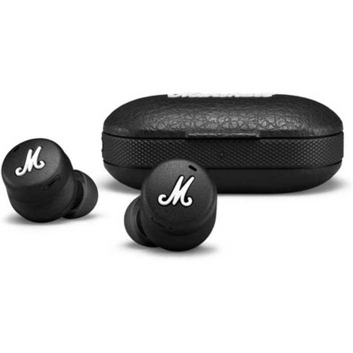 일본직발송 2. MARSHALL 완전 무선 이어폰 MODE Ⅱ APTX 대응QI 충전 대응통화 대응 블랙[국내 정규품] B08