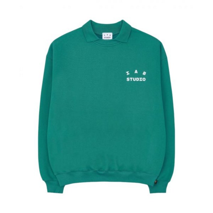 [정품아닐시3배보상] 아이앱 스튜디오 럭비 스웨트셔츠 민트 - IAB Studio Rugby Sweatshirt Mint