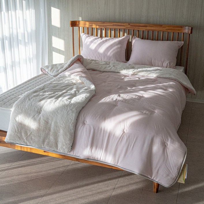 구름 겨울 극세사 이불 세트