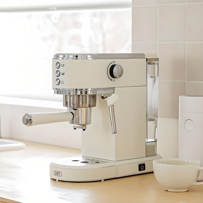 플랜잇 가정용 커피머신 오트밀 PCMF14W, 단품