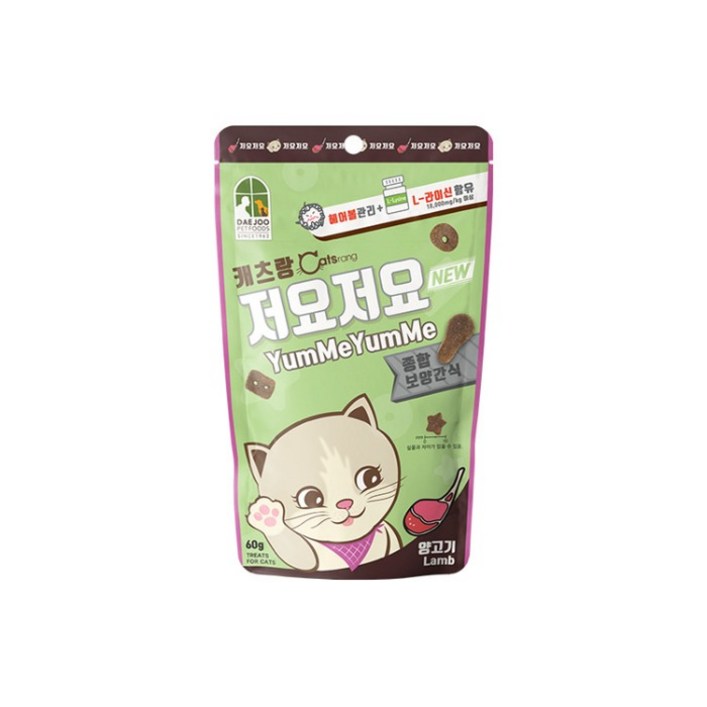캐츠랑 저요저요 고양이 비스켓 60g