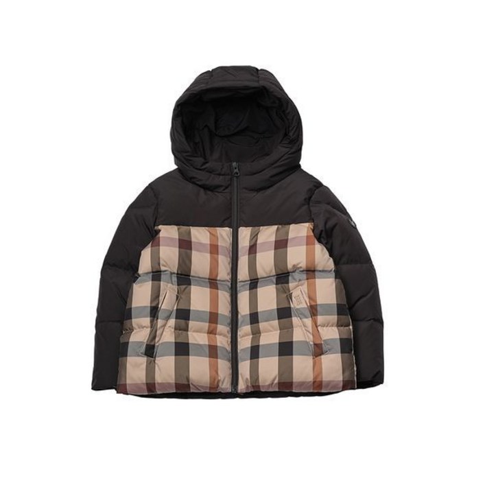 닥스키즈 25FW 하우스체크 MIX 숏다운 블랙 DVW25JN11M BKP405074896