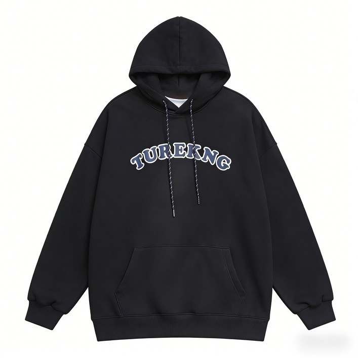 CBHV 남성용 트렌디 캐주얼 아우터 넉넉핏 매치 후디 맨투맨