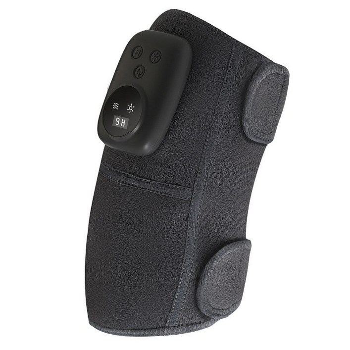 무선 온열 진동 안마기 어깨 무릎 겸용 무릎 보호대 쑥뜸 마사지기