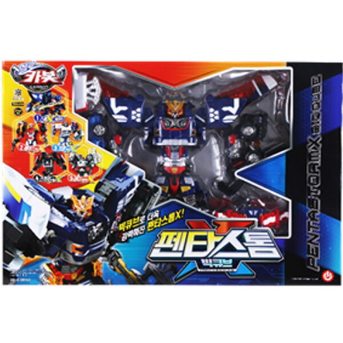 초이락컨텐츠팩토리 c무4초이락 헬로카봇 펜타스톰X 빅큐브 리턴즈