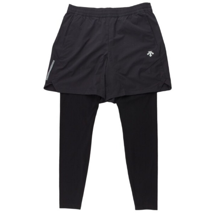 데상트  러닝 2 IN 1 레깅스 일체형  반바지 SP321RKL71 CHC