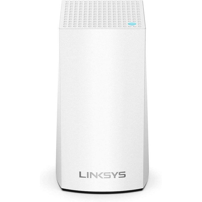 Linksys Velop 메시 홈 Wi-Fi 시스템, 최대 1,500 평방 피트 범위, 10개 이상의 장치 지원, 듀얼 밴드 AC1300 최대 1.3Gbps의 속도, 쉬운 앱