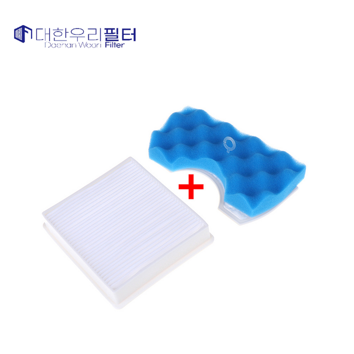 대한우리필터 삼성청소기 필터 부품 호환 필터세트 DJ63 VC333 VC44M, 1개