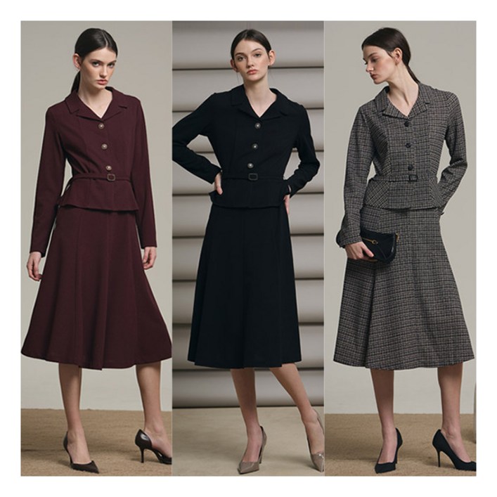 제이에비뉴 페플럼 드레스 원피스 1종 BRF243F0105OP