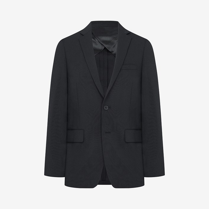 지오송지오 남성용 레귤러핏 스판 셋업 자켓 ZVW26715BK