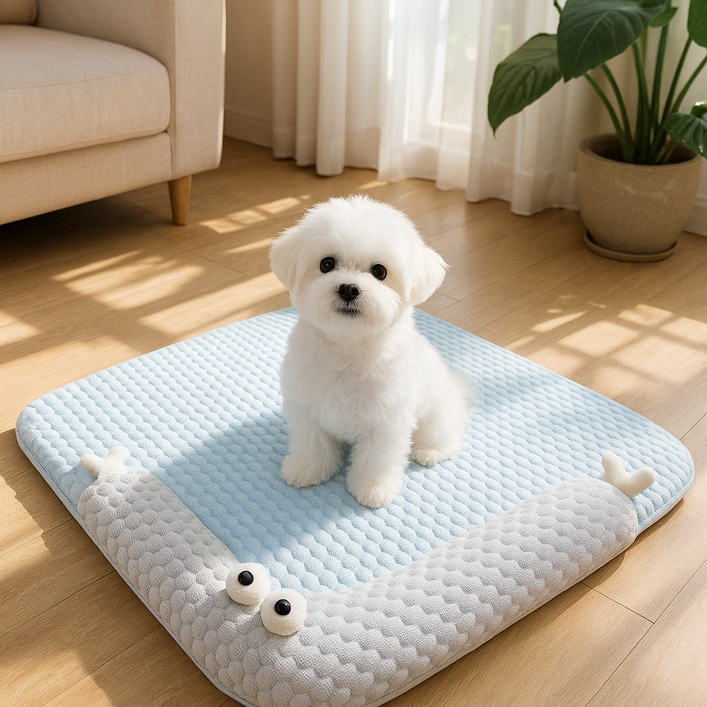 시원하시개 반려동물 강아지 쿨매트 방석 시원한 쿨링 쿠션 소형견 중형견 대형견, 1개 시원하시개 반려동물 강아지 쿨매트 방석 시원한 쿨링 쿠션 소형견 중형견 대형견, 1개