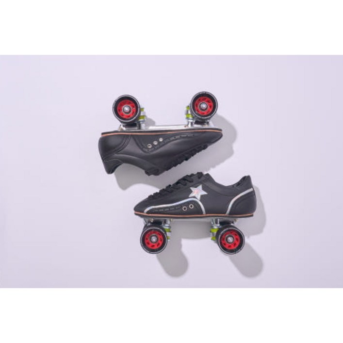 롤캡 롤러스케이트 스피드형 블랙