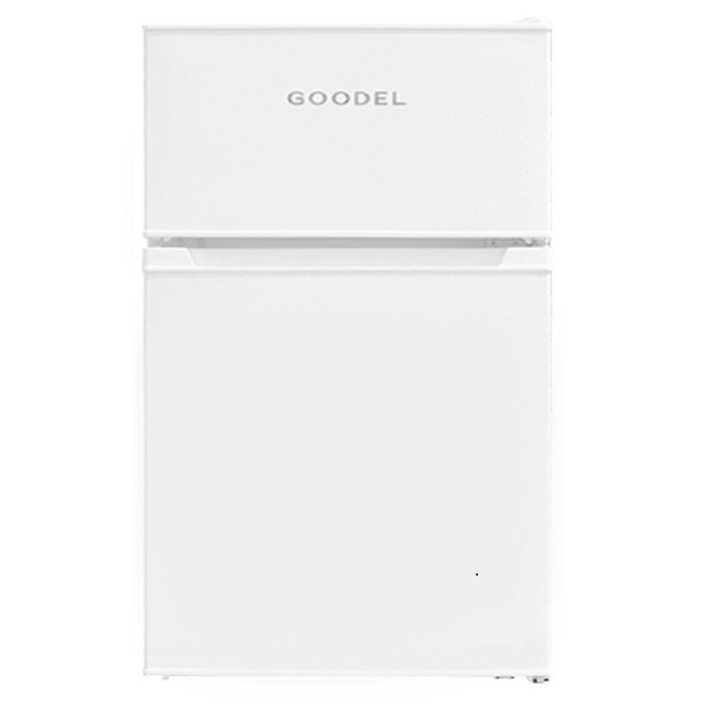GOODEL 소형 미니 일반냉장고 WDL99 90L 화이트 2도어