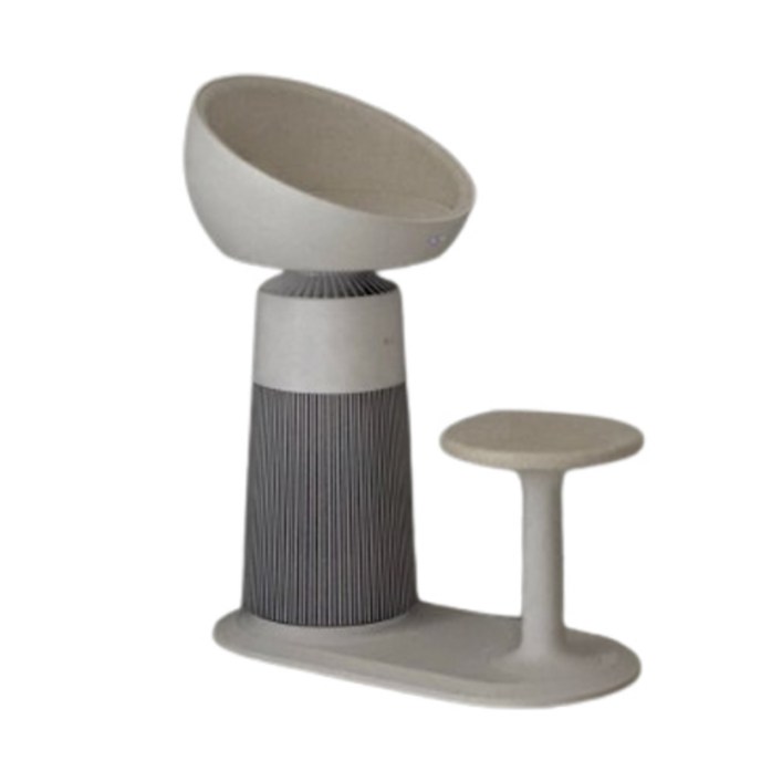 LG전자 퓨리케어 오브제컬렉션 에어로캣타워 공기청정기 AS065CWHA 19.8㎡ 방문설치