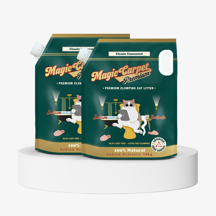 매직카펫 고양이 모래 프리미엄