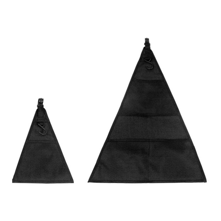 KOOLMAN쿨맨 인디언행어 오거나이저 사이드포켓 세트, 행어 사이드 포켓  대 1개  소 1개, 1세트, 1단