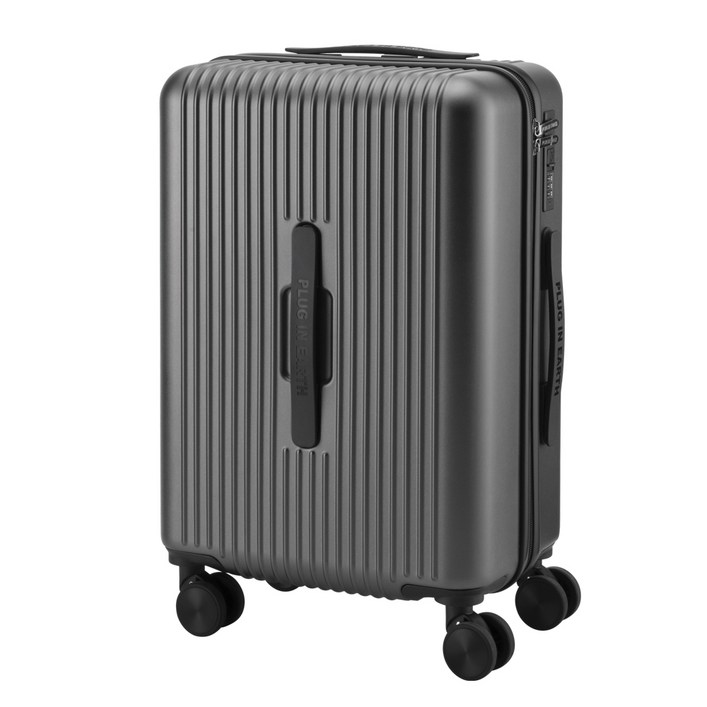 PC100 3년AS 플러그인어스 폴리카보네이트 여행용 캐리어 20 24 28 기내용 화물용