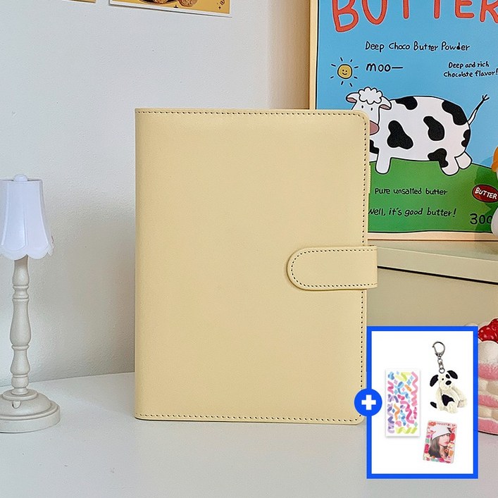 걸스코코 마카롱 6공 포카바인더속지30장 A5 다이어리 속지포함 포토카드