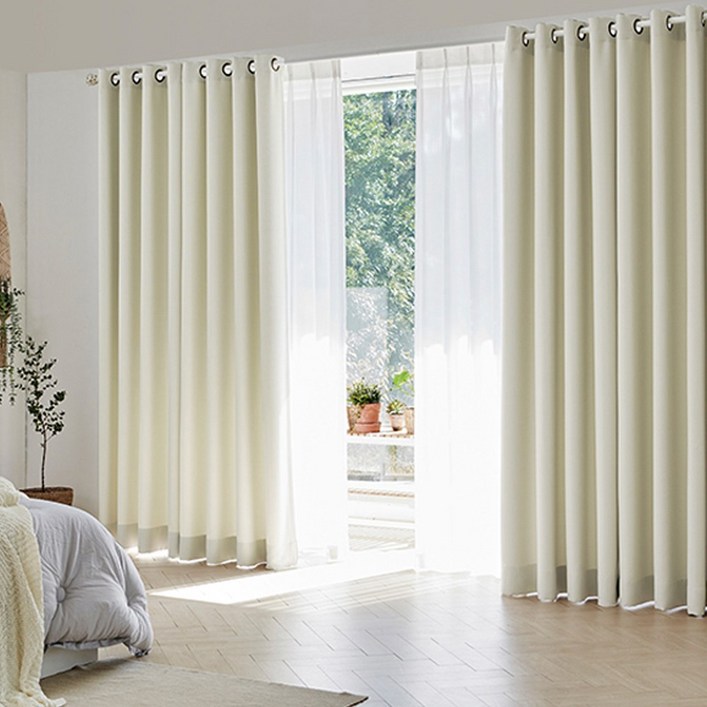 사계절 세균 먼지없는 향균 코지 암막커튼 핀커튼형 맞춤제작